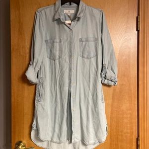 Thread & Supply Button Down Shirt Dress